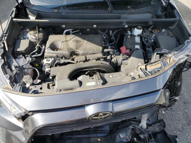 2T3P1RFV8MC189356 - 2021 TOYOTA RAV4 XLE GRAY photo 12