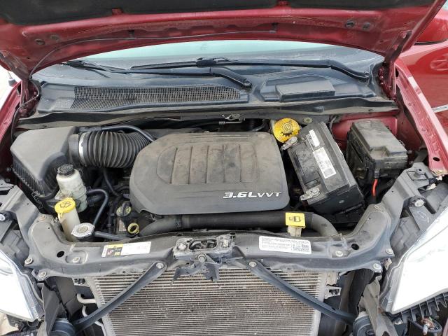 2C4RC1BG0ER436519 - 2014 CHRYSLER TOWN & COU TOURING RED photo 12