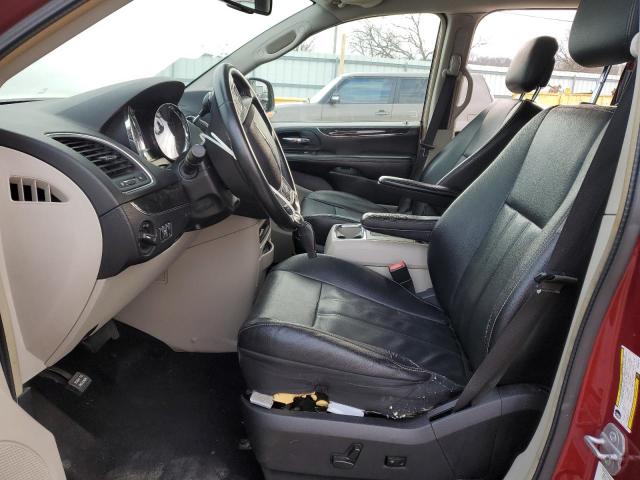 2C4RC1BG0ER436519 - 2014 CHRYSLER TOWN & COU TOURING RED photo 7