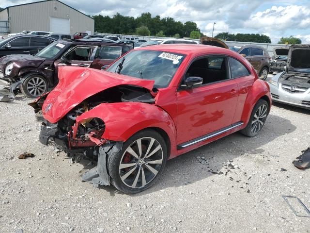 3VWV67AT7CM642123 - 2012 VOLKSWAGEN BEETLE TURBO RED photo 1