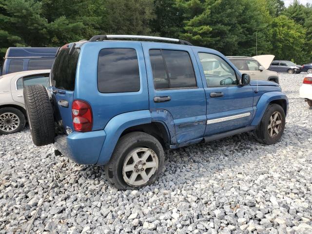 1J4GL58KX5W529012 - 2005 JEEP LIBERTY LIMITED BLUE photo 3