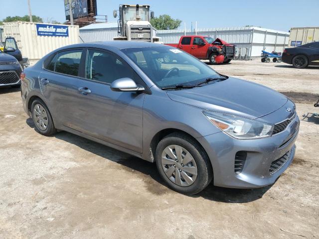 3KPA24AD0LE333527 - 2020 KIA RIO LX GRAY photo 4