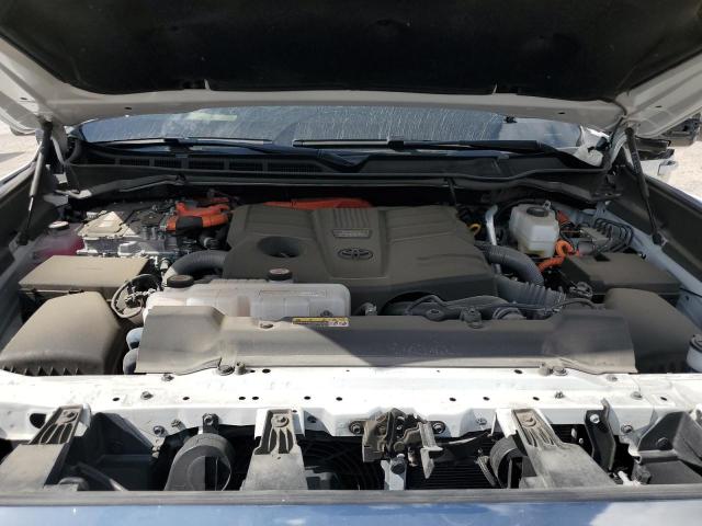 5TFNC5DB6RX051433 - 2024 TOYOTA TUNDRA CREWMAX PLATINUM Weiß Foto 12