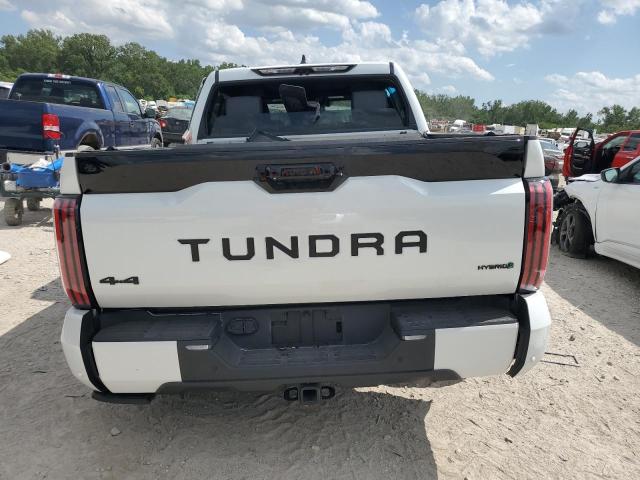 5TFNC5DB6RX051433 - 2024 TOYOTA TUNDRA CREWMAX PLATINUM Weiß Foto 6