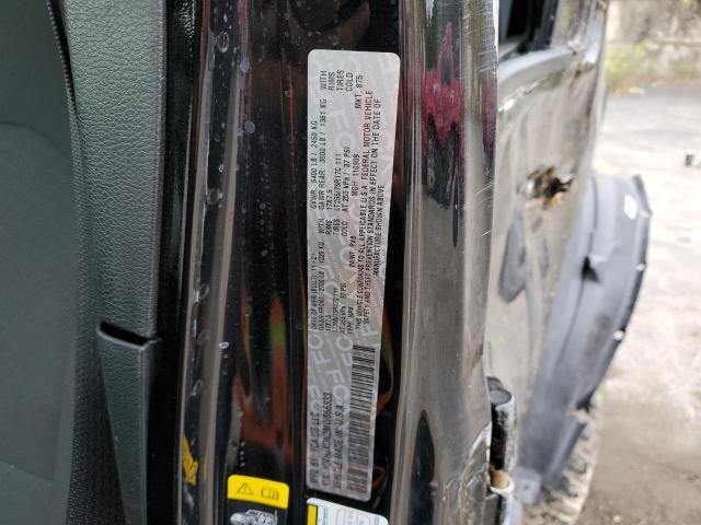 1C4HJXDN2MW866333 - 2021 JEEP WRANGLER U SPORT შავი ფოტო 10