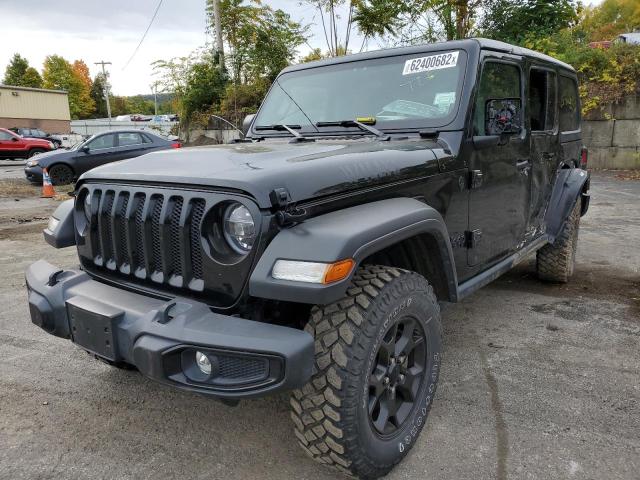 1C4HJXDN2MW866333 - 2021 JEEP WRANGLER U SPORT შავი ფოტო 2