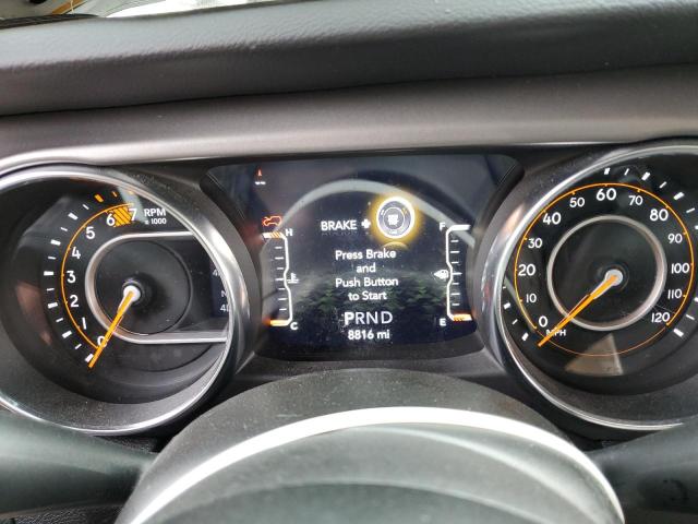 1C4HJXDN2MW866333 - 2021 JEEP WRANGLER U SPORT შავი ფოტო 8