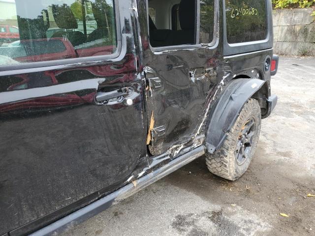1C4HJXDN2MW866333 - 2021 JEEP WRANGLER U SPORT შავი ფოტო 9