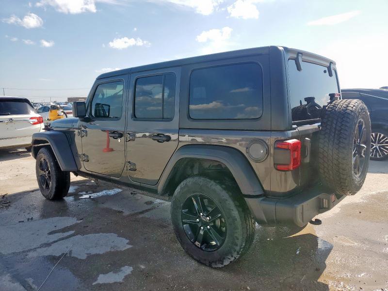 1C4HJXDN5MW594196 - 2021 JEEP WRANGLER U SPORT შავი ფოტო 2