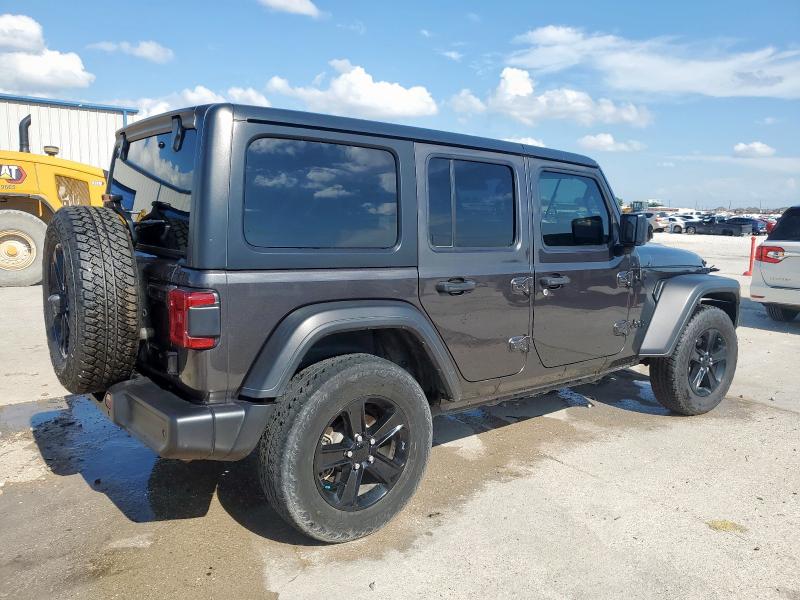 1C4HJXDN5MW594196 - 2021 JEEP WRANGLER U SPORT შავი ფოტო 3