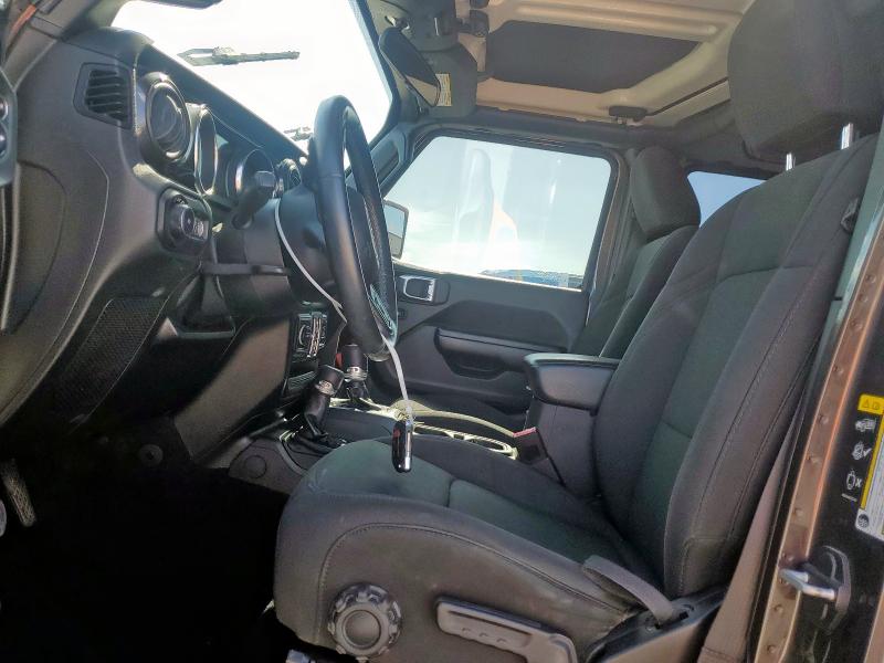 1C4HJXDN5MW594196 - 2021 JEEP WRANGLER U SPORT შავი ფოტო 7