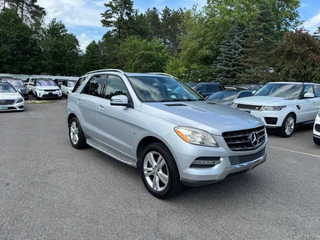 4JGDA5HB8CA043674 - 2012 MERCEDES-BENZ ML 350 4MATIC SILVER photo 2