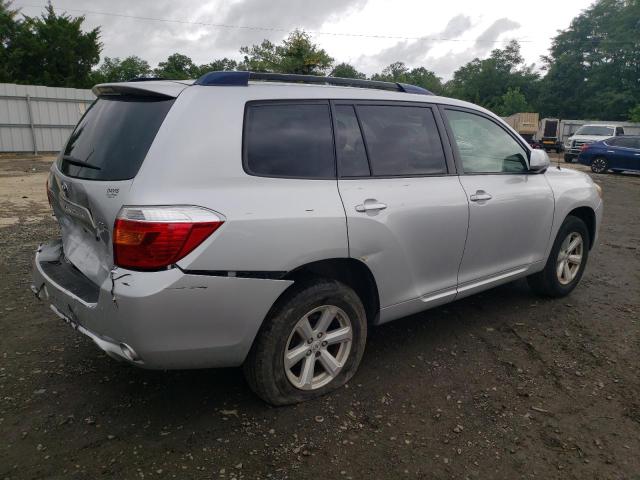 JTEDS41AX82048272 - 2008 TOYOTA HIGHLANDER SILVER photo 3