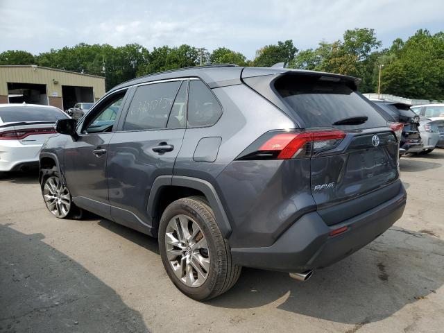 2T3A1RFVXMW148120 - 2021 TOYOTA RAV4 XLE PREMIUM GRAY photo 2