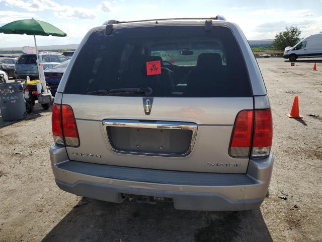 5LMEU88H94ZJ44370 - 2004 LINCOLN AVIATOR SILVER photo 6