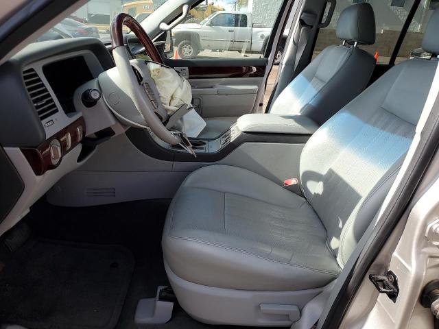 5LMEU88H94ZJ44370 - 2004 LINCOLN AVIATOR SILVER photo 7