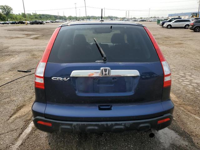 JHLRE48748C025742 - 2008 HONDA CR-V EXL BLUE photo 6