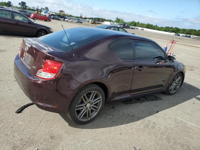 JTKJF5C71B3010605 - 2011 TOYOTA SCION TC 勃艮第红 照片 3