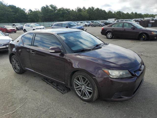 JTKJF5C71B3010605 - 2011 TOYOTA SCION TC 勃艮第红 照片 4