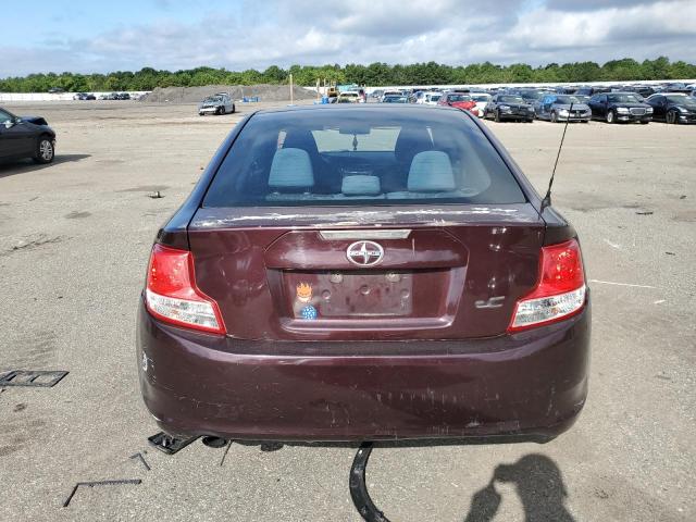 JTKJF5C71B3010605 - 2011 TOYOTA SCION TC 勃艮第红 照片 6