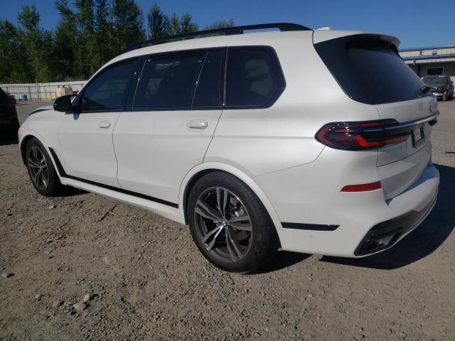 5UX23EM00P9N72908 - 2023 BMW X7 XDRIVE40I WHITE photo 2