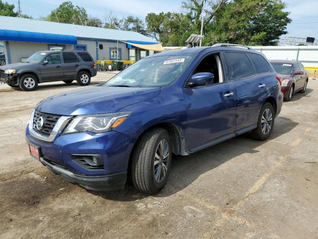 5N1DR2CM1LC604768 - 2020 NISSAN PATHFINDER SL BLUE photo 1