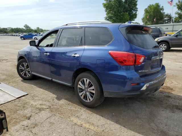 5N1DR2CM1LC604768 - 2020 NISSAN PATHFINDER SL BLUE photo 2