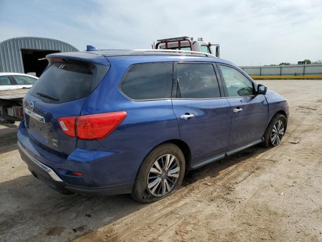 5N1DR2CM1LC604768 - 2020 NISSAN PATHFINDER SL BLUE photo 3