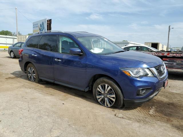 5N1DR2CM1LC604768 - 2020 NISSAN PATHFINDER SL BLUE photo 4