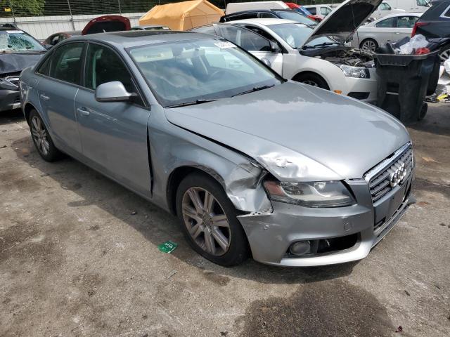 WAULF78K69N053308 - 2009 AUDI A4 2.0T QUATTRO GRAY photo 4