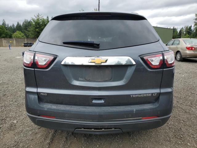 1GNKVJKD4DJ130127 - 2013 CHEVROLET TRAVERSE LT Szary zdjęcie 6