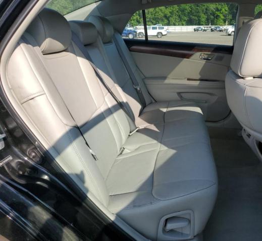 4T1BK3DB2BU392597 - 2011 TOYOTA AVALON BASE Чорний фото 10