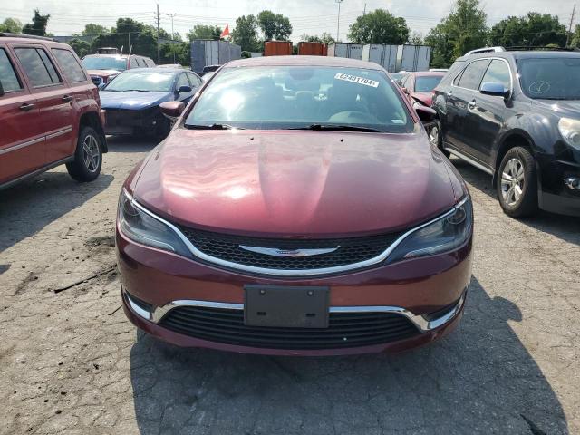 1C3CCCAB1HN500225 - 2017 CHRYSLER 200 LIMITED MAROON photo 5