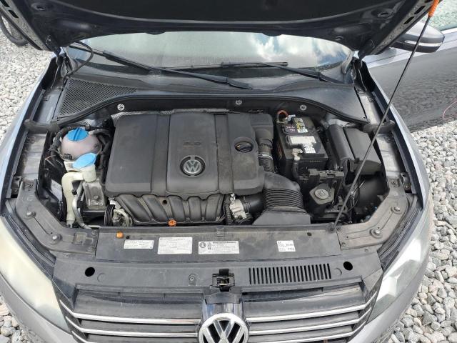 1VWBH7A35DC010222 - 2013 VOLKSWAGEN PASSAT SE GRAY photo 11