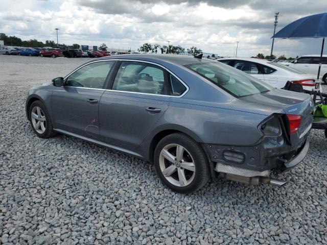 1VWBH7A35DC010222 - 2013 VOLKSWAGEN PASSAT SE GRAY photo 2