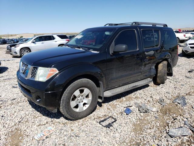 5N1AR18W36C653854 - 2006 NISSAN PATHFINDER LE BLACK photo 1