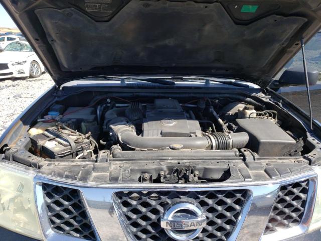 5N1AR18W36C653854 - 2006 NISSAN PATHFINDER LE BLACK photo 12