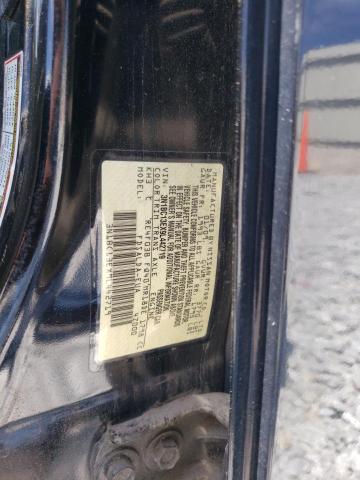 3N1BC13EX9L442719 - 2009 NISSAN VERSA S BLACK photo 12