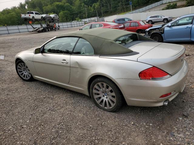 WBAEK73444B320212 - 2004 BMW 645 CI AUTOMATIC SILVER photo 2