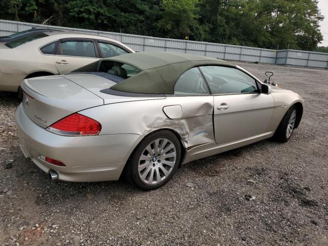 WBAEK73444B320212 - 2004 BMW 645 CI AUTOMATIC SILVER photo 3