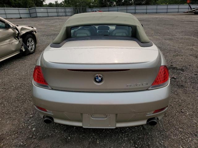 WBAEK73444B320212 - 2004 BMW 645 CI AUTOMATIC SILVER photo 6