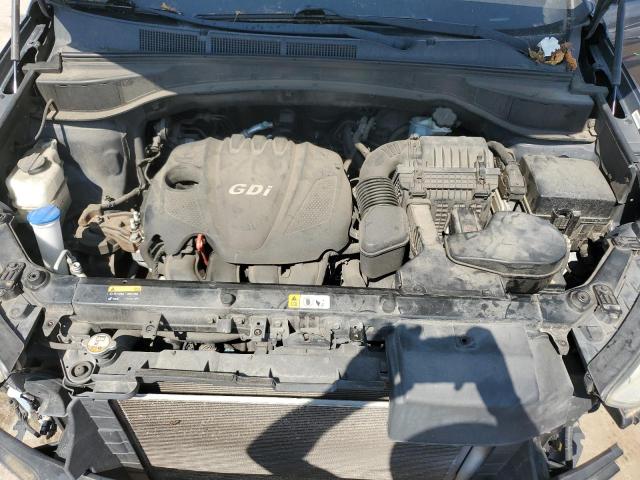 5XYZU3LB0EG200761 - 2014 HYUNDAI SANTA FE SPORT BLUE photo 12