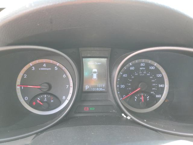 5XYZU3LB0EG200761 - 2014 HYUNDAI SANTA FE SPORT BLUE photo 9