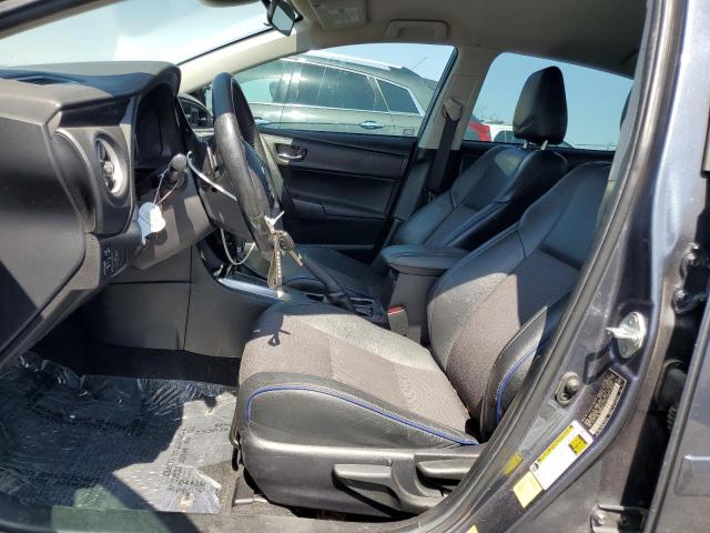 2T1BURHE1KC199618 - 2019 TOYOTA COROLLA L BLUE photo 7