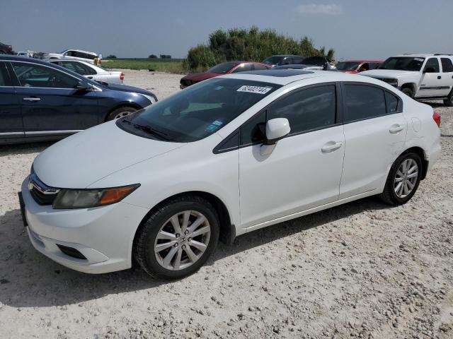 2HGFB2F91CH548595 - 2012 HONDA CIVIC EXL 白色 照片 1