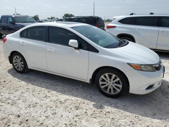 2HGFB2F91CH548595 - 2012 HONDA CIVIC EXL 白色 照片 4