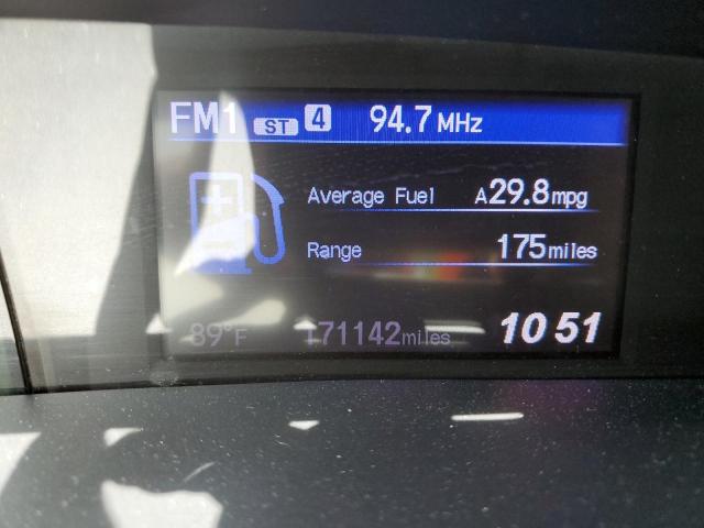 2HGFB2F91CH548595 - 2012 HONDA CIVIC EXL 白色 照片 9