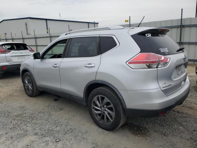 KNMAT2MV5GP696224 - 2016 NISSAN ROGUE S SILVER photo 2