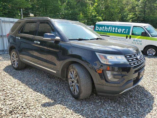 1FM5K8F82GGA27340 - 2016 FORD EXPLORER LIMITED BLACK photo 4