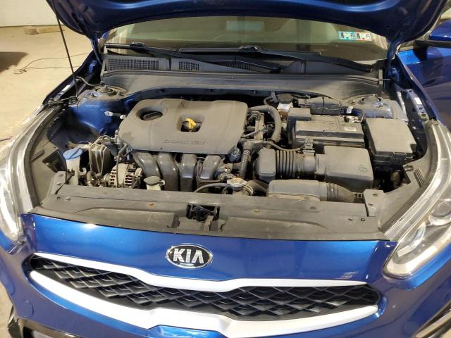 3KPF24AD6LE184773 - 2020 KIA FORTE FE BLUE photo 11